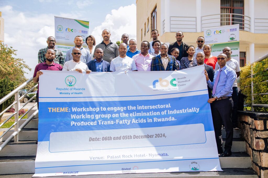 Workshop to engage the Intersectoral working group and stakeholders in the elimination of iTFAs.